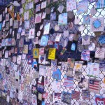 9/11 Memorial On A Fence In Chelsea (NYC)