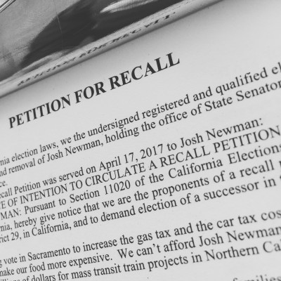 Newman Recall Petition